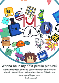Wanna be in my next profile picture?