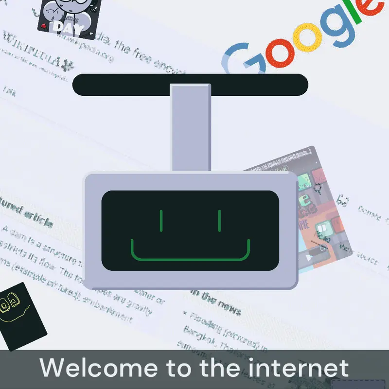 Welocme to the internet by @The_2ndJelvi7373