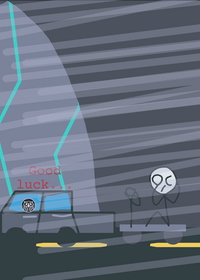 El reno tornado but your oc is twistex and...