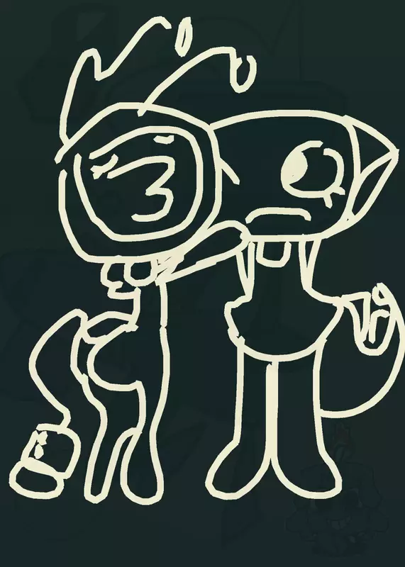 Dandy’s world puzzle by @Salty_Waterr