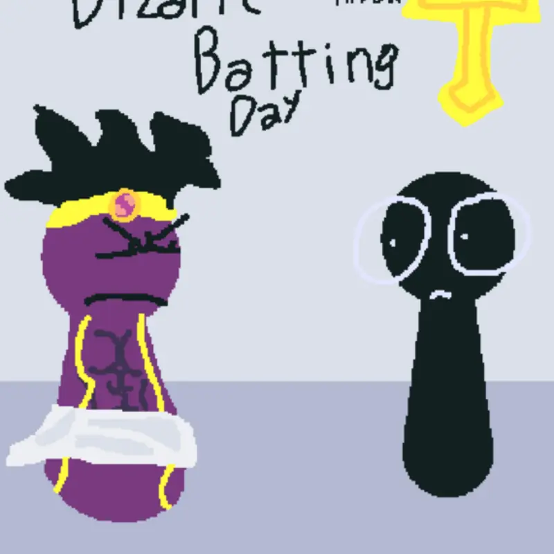 A Bizarre Batting Day by @LemmenTheCool