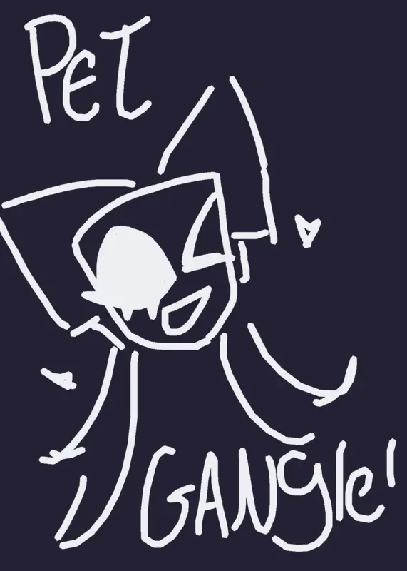 PET GANGLE by @PosItIveART19