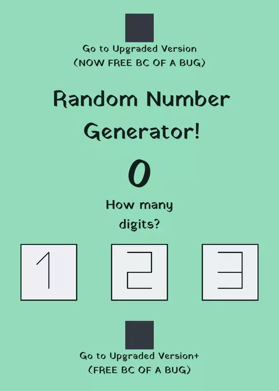 Number Generator by @DolphRed10_Official