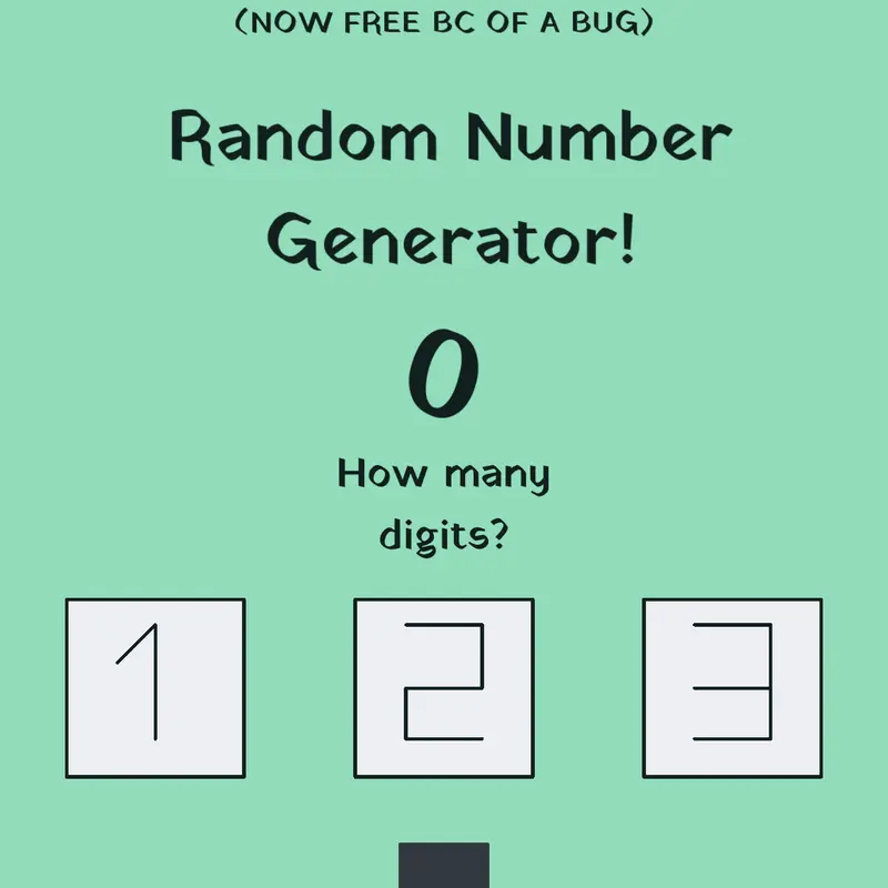 Number Generator by @DolphRed10_Official