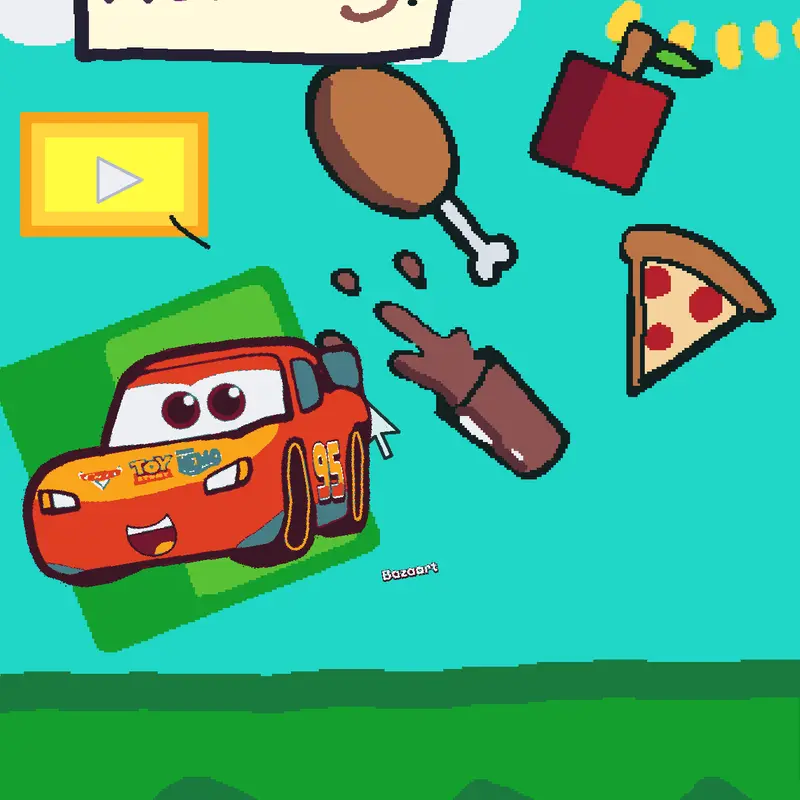 Cars mukbang by @Lixy2