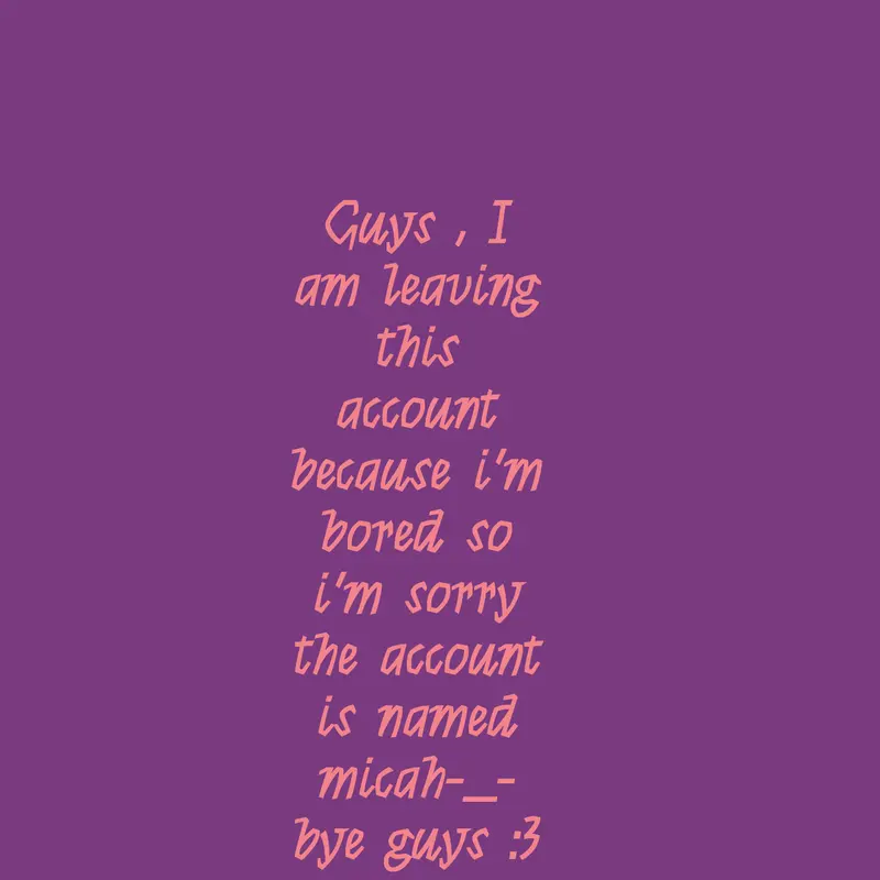Bye:( by @emoji_cat_fan-_-