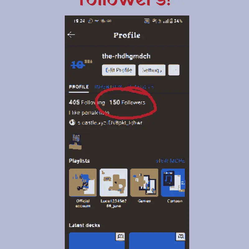 150 followers! by @the-rhdhgmdch