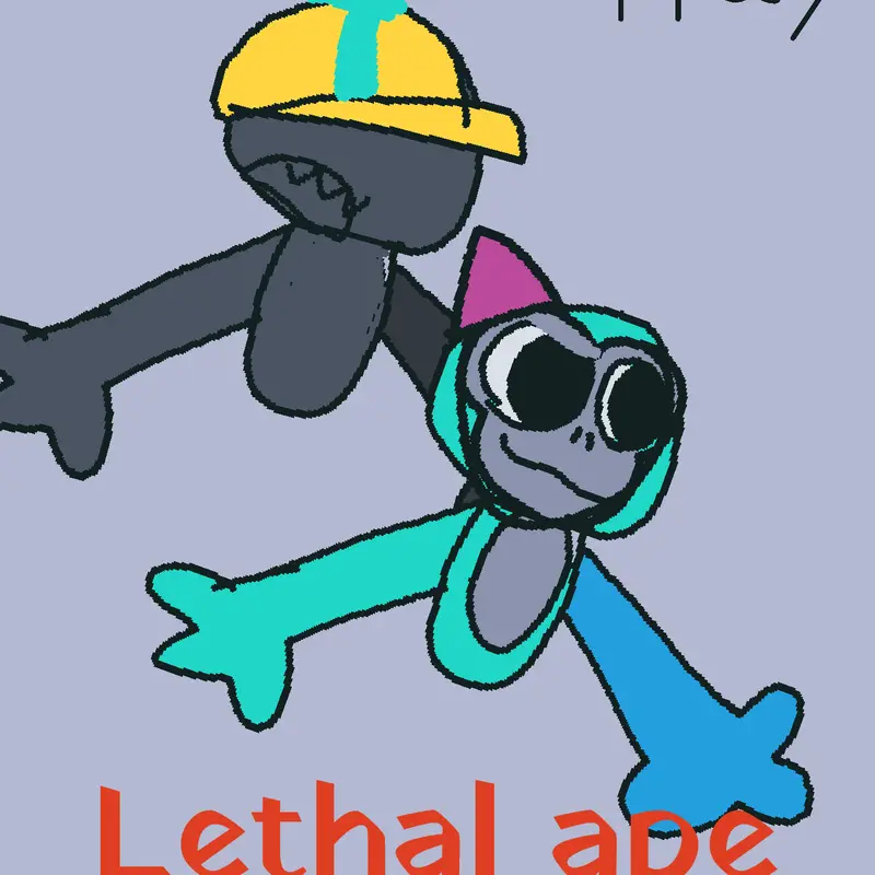 Leathal ape the GAME by @Kusmonster