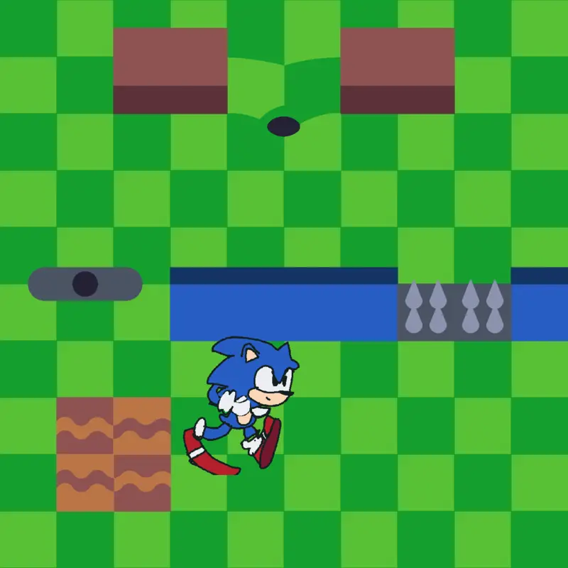 Sonic by @PlaystationZamora