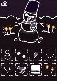Create your own neon snowman!!