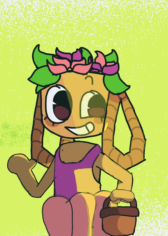 Dandy world bassie by @De_universe