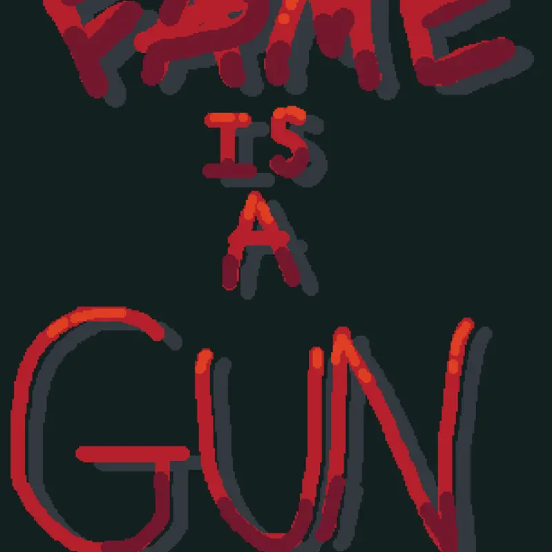 Fame is a gun by @A_MaskedFigure