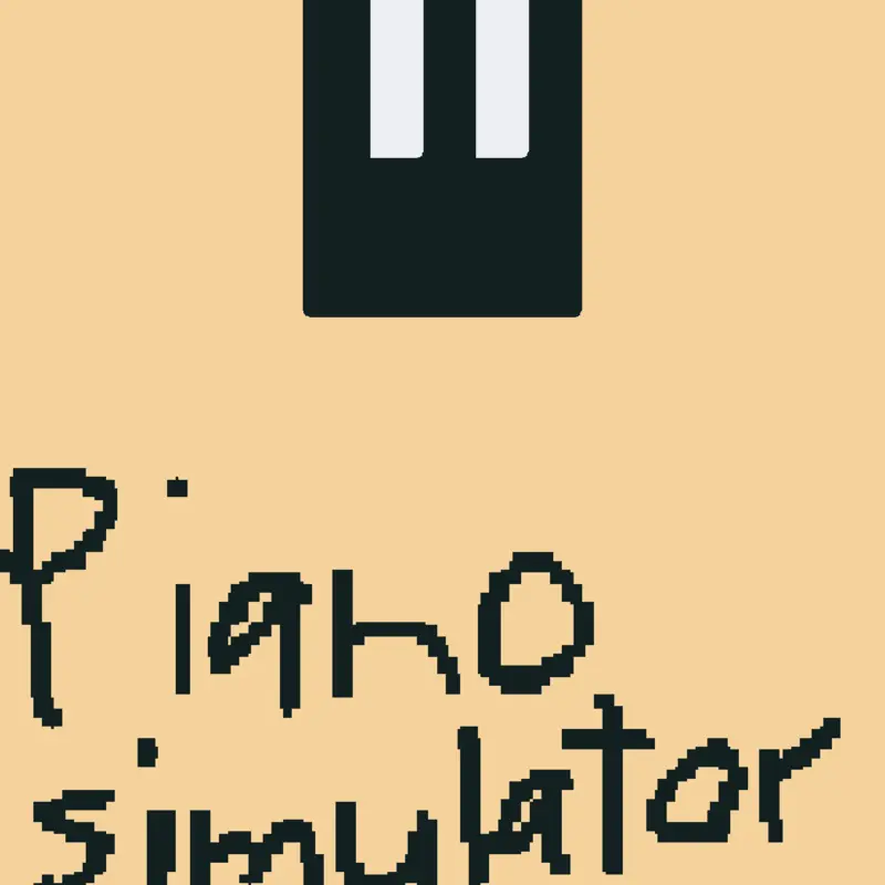 Piano simulator by @notmyre101