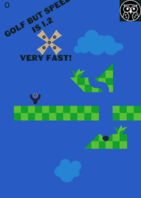 golf but speed is 1.2