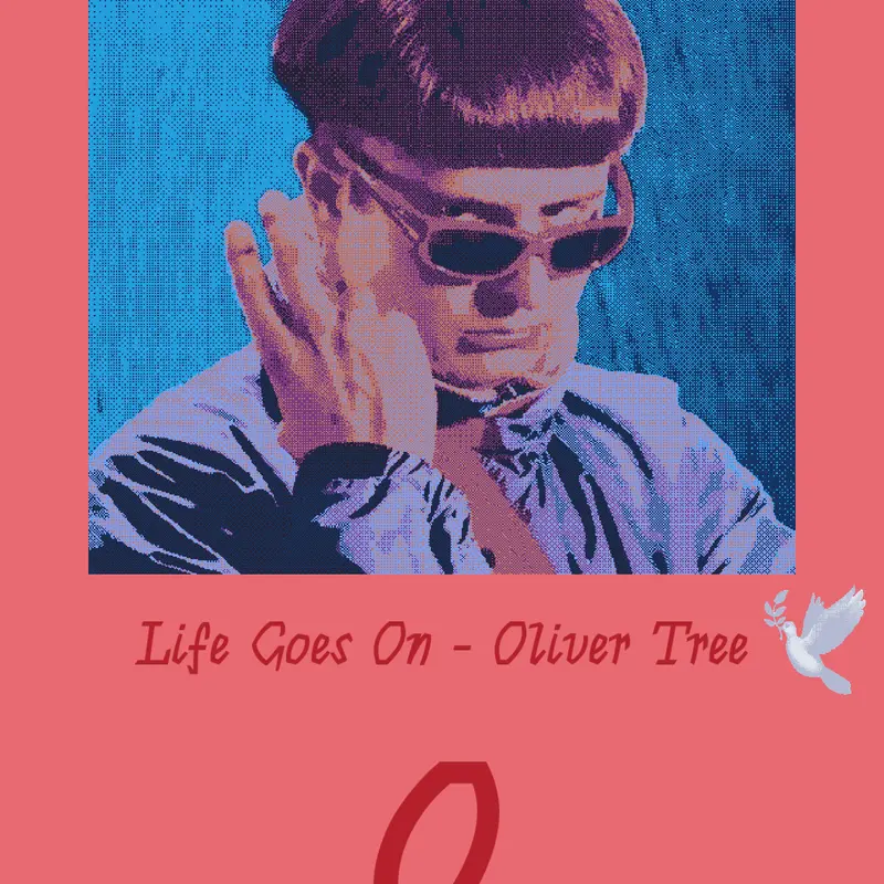 Oliver Tree Life Goes On by @WorkerStudio