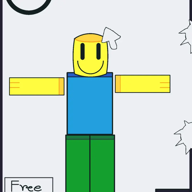 Noob ragdoll! by @OOPSALAVA