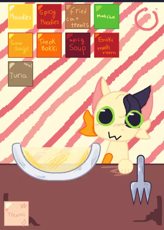 MY CAT EATS STUFF by @PARTY_TI3MEEE_0fficial
