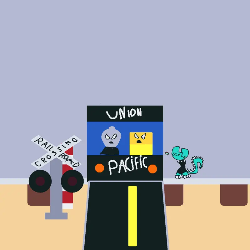 Amtrak crash by @amtrakfanUwU256