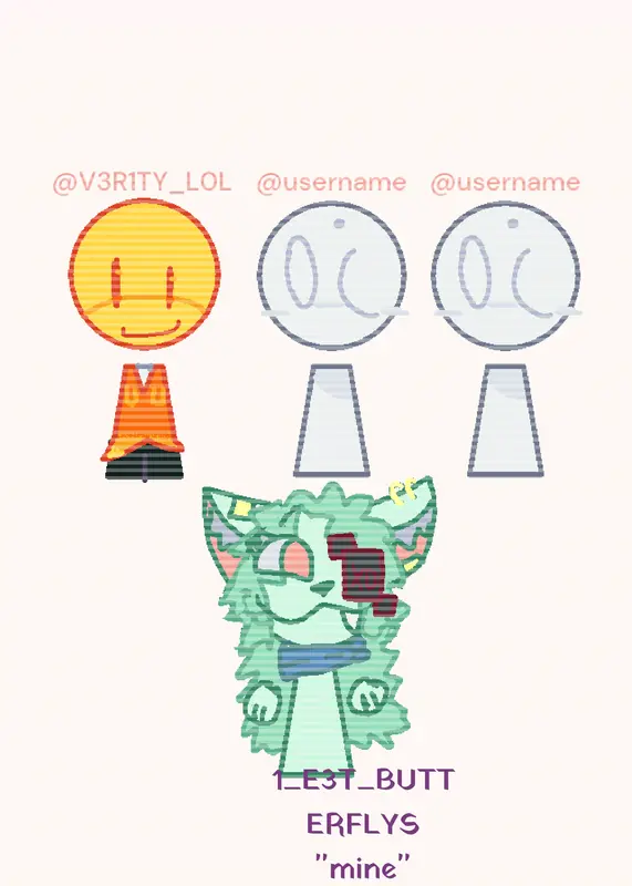 Make anythink nothing weird okie by @rawr_XD_butterfly