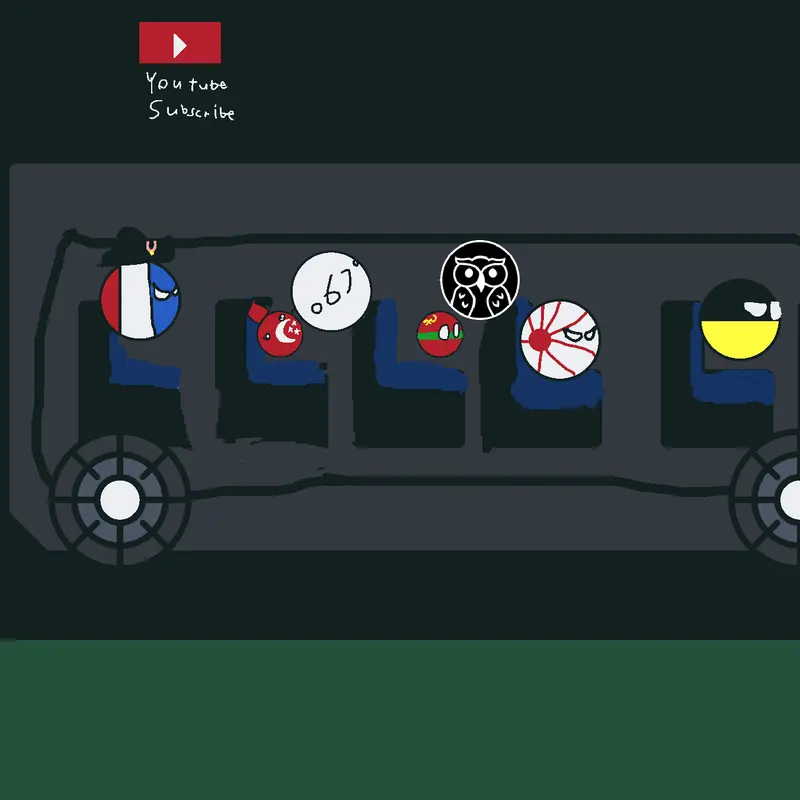 Countryballs driver by @Sema_1728