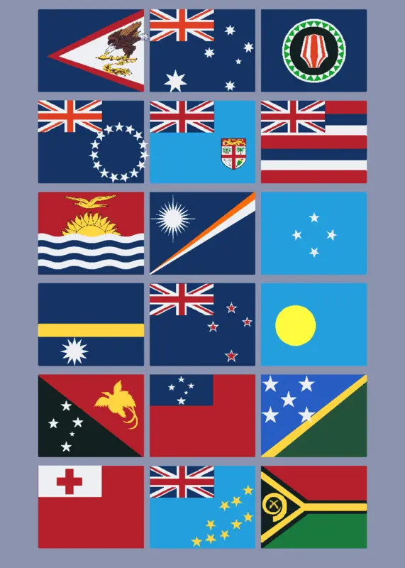 Flag Band Oceania: Update for Easter :) by @unusual-quelea555