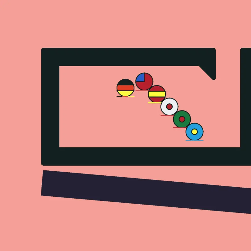 Sled race by @kls_lotmarblerace