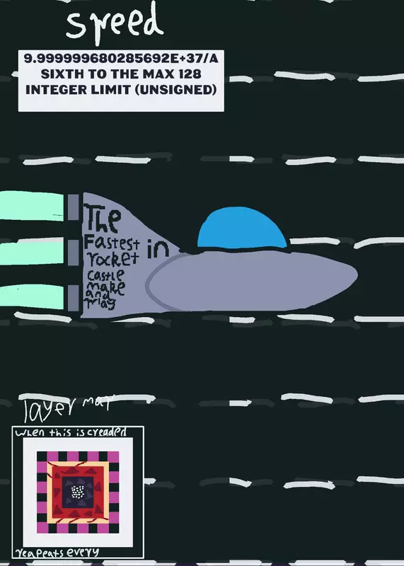 Fastest rocket in Castle make and play by @AeresOrionTM