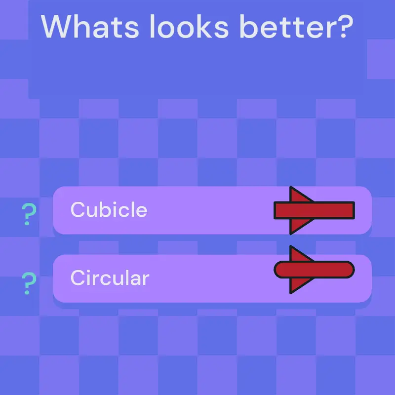 What Looks better by @cutThehead