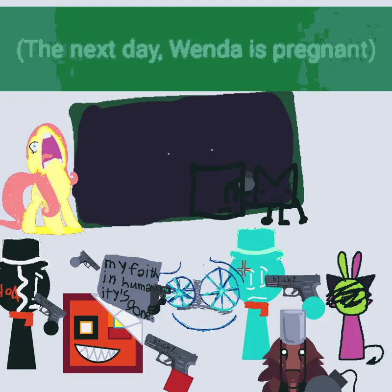 Is wenda pregnant!! by @fluttershy_cutiemark
