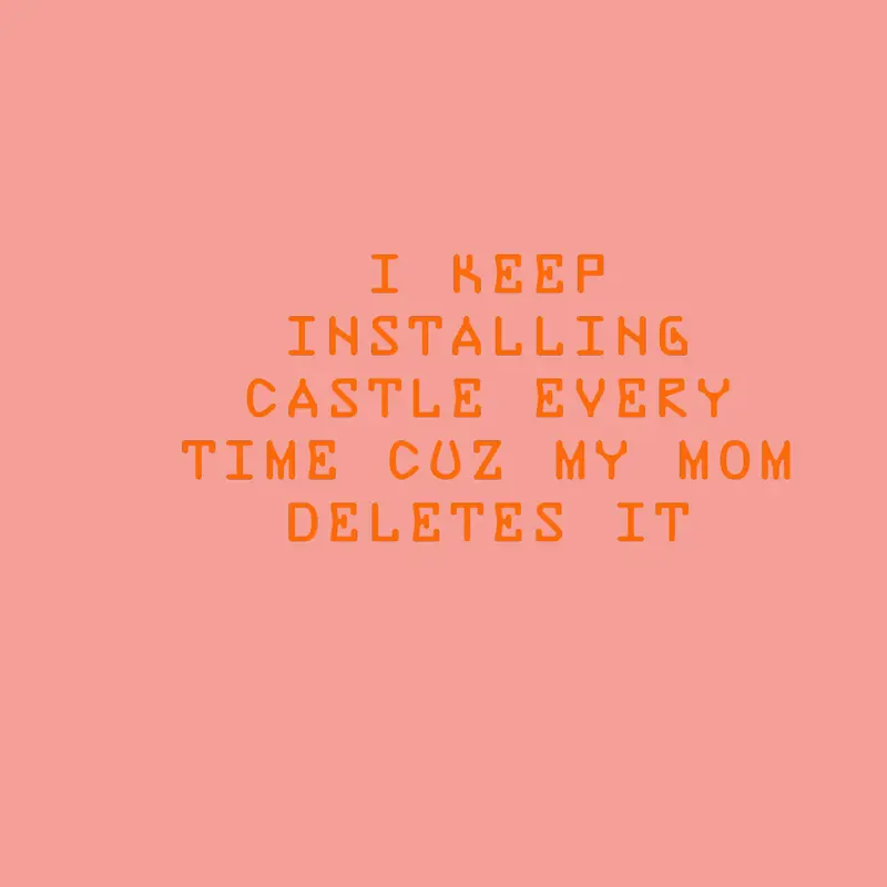 Game by @ikeepinstallingcastle