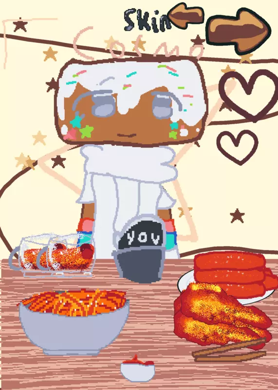 Idk the title i eat it :> by @mina_lina