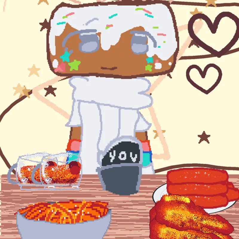 Idk the title i eat it :> by @mina_lina