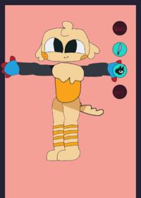 Dandy world Goob ragdoll