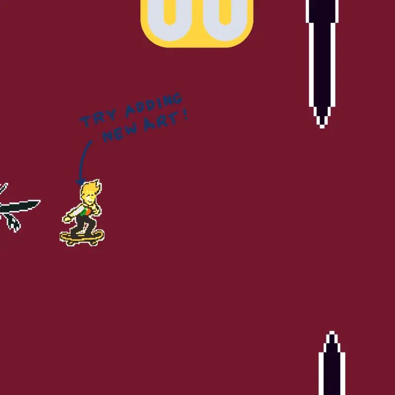 Flowery runs from roaring knight by @Iamcoolhehe