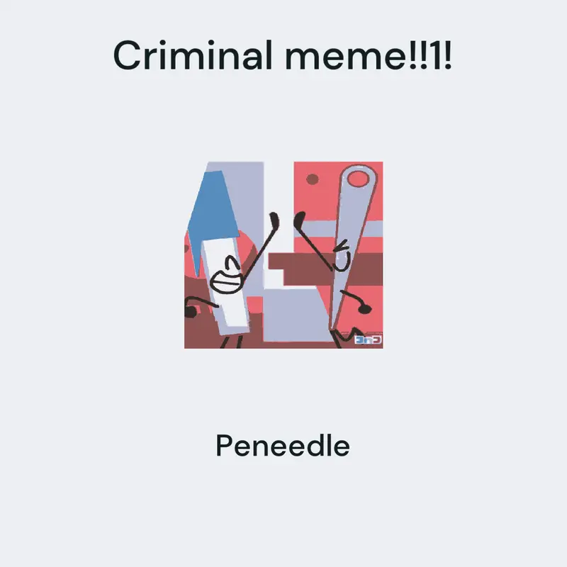 Peneedle ship bfdi by @-iDiocy-