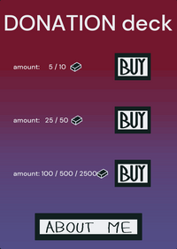 DONATION DECK - i make a lot of hard work...