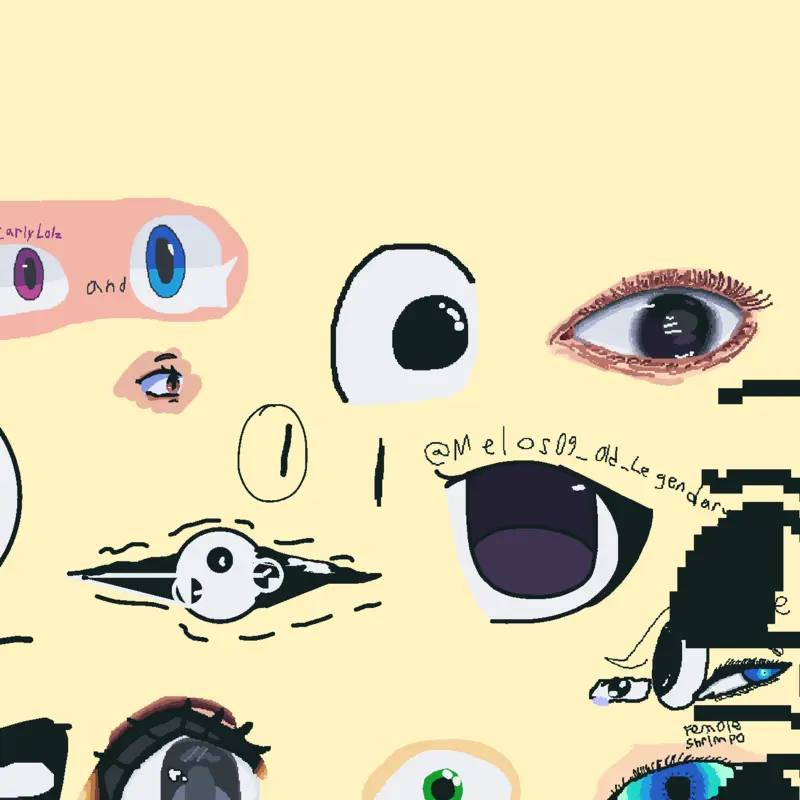 Join us! Draw an eye! by @milky_club