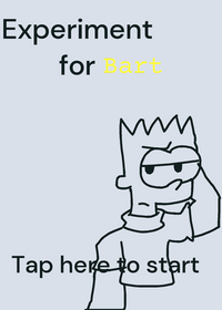 Experiment for Bart.