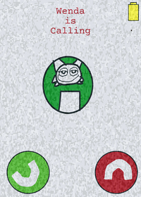 Wenda is calling (lazy)