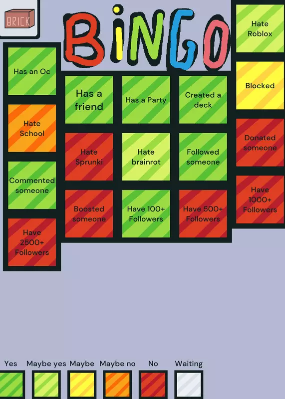 Bingo by @TERP_3TOTWTL