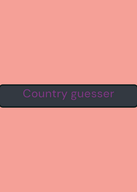 Country Guesser