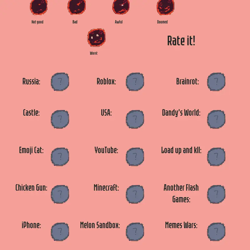 Game by @thegiantenemythronhead