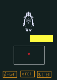 atleast i tried to make the asriel fight...