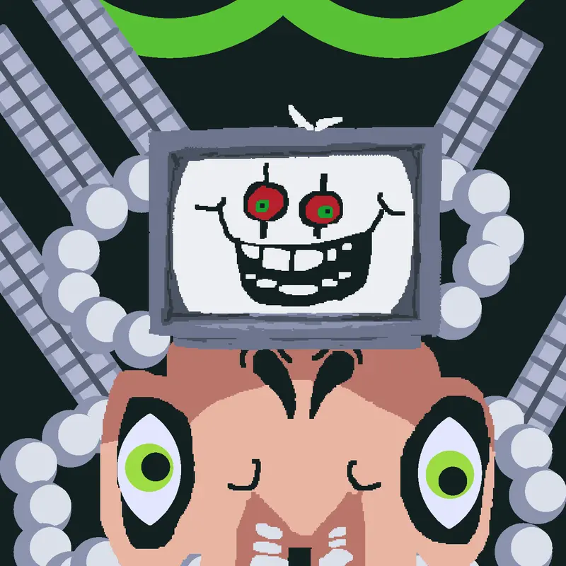The Logo Game With Omega Flowey by @semihemi_