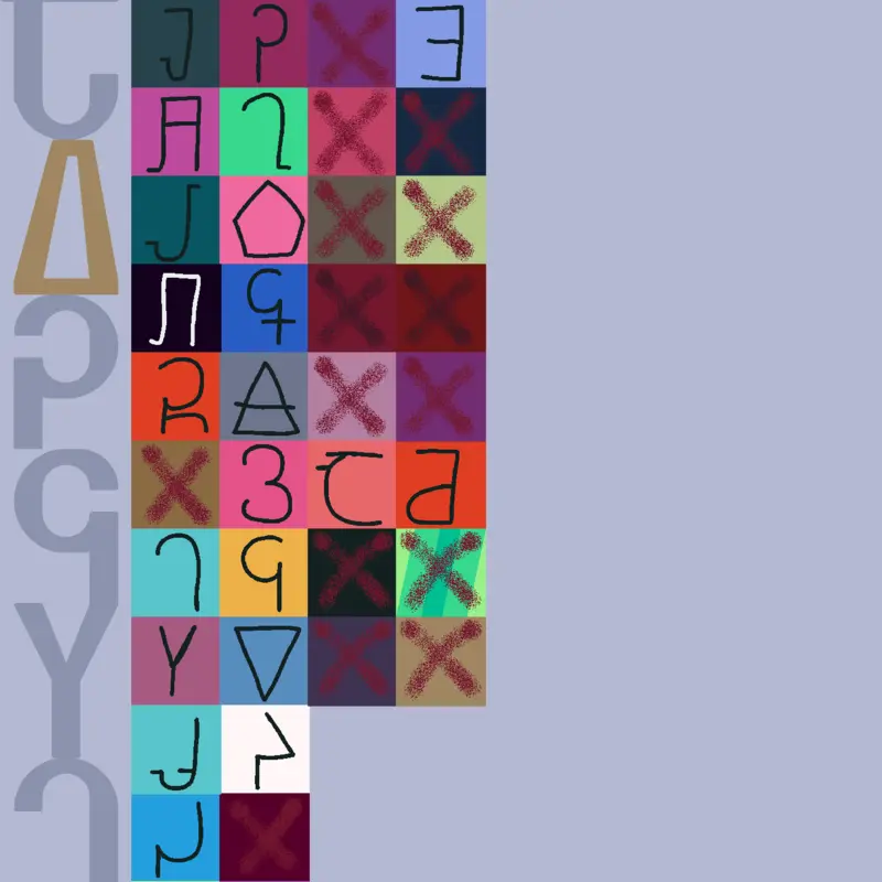Abdaylani Alphabet Band (need colors) by @iLoveIPAsomuch23