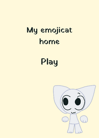 Emoji cat home