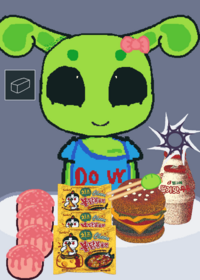 martian mukbang:D