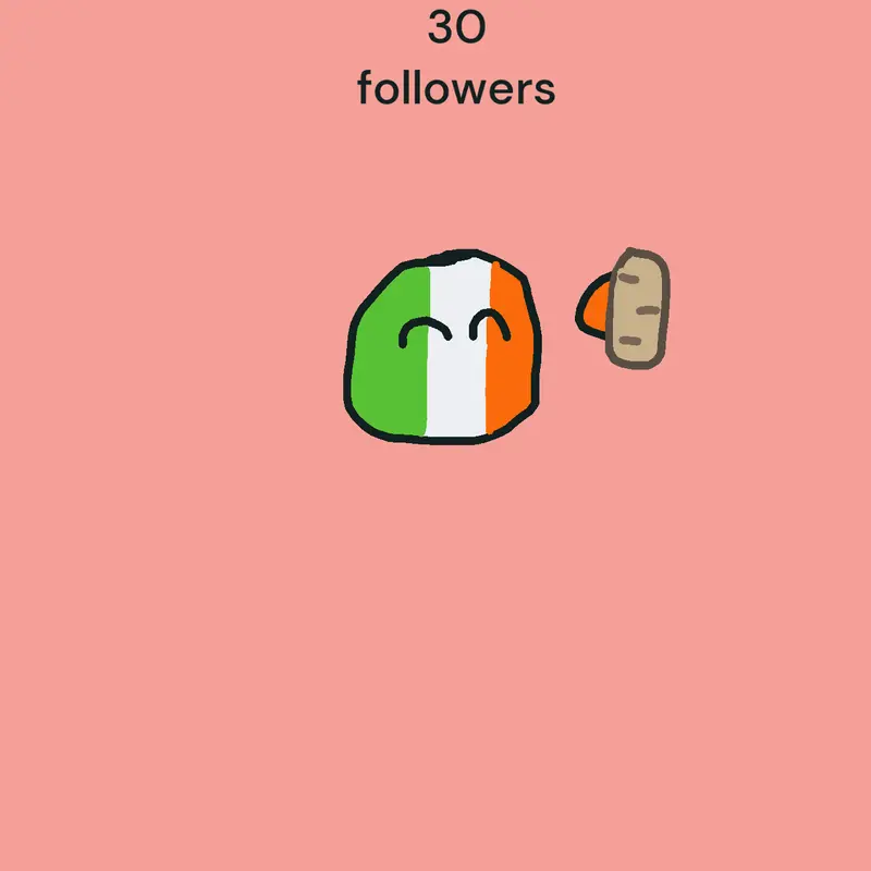 Thanks for 30 followers by @Irishmaniac