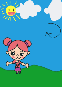 Cutie's world go to beach