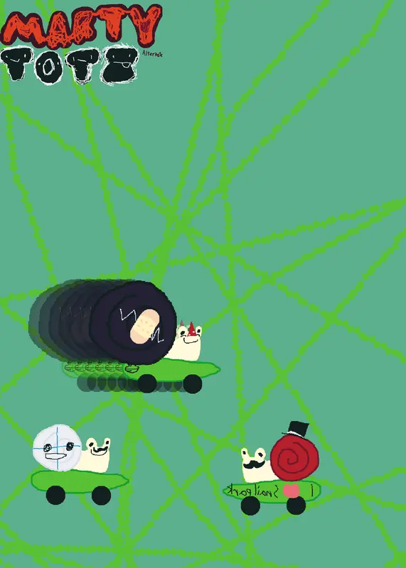 SNAIL PARK! by @martytotz_alternate
